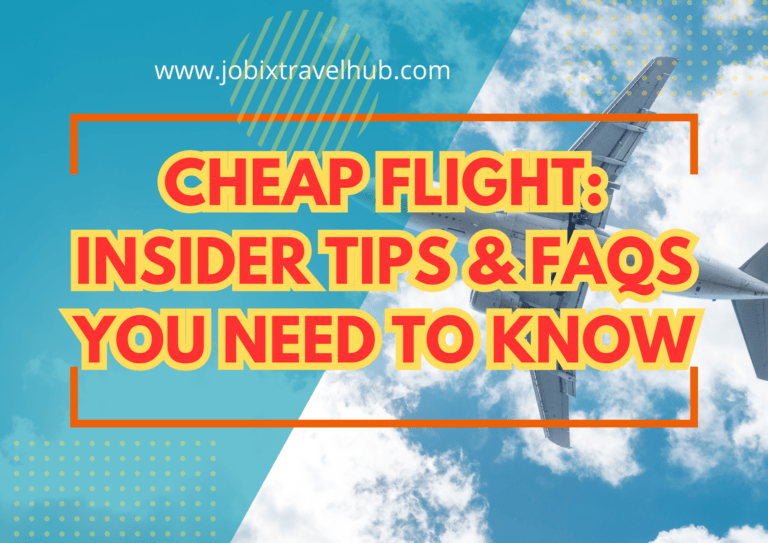 Cheap Ticket: Insider Tips & FAQs You Need to Know