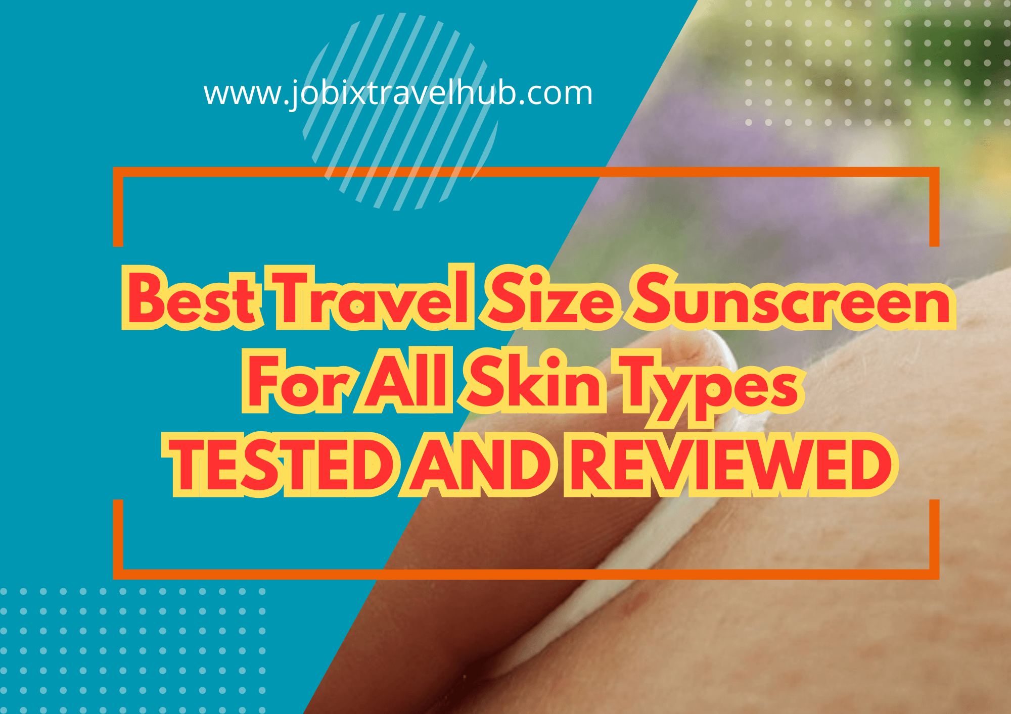 On top of our expert recommendations, here are the best sunscreen( travel size) options that make it easier to protect your skin on the go! 