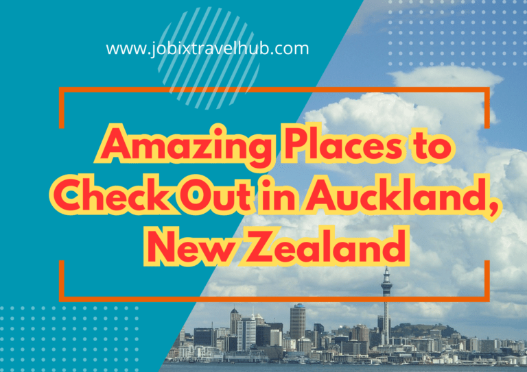 What Are The Amazing Places to Check Out in Auckland?