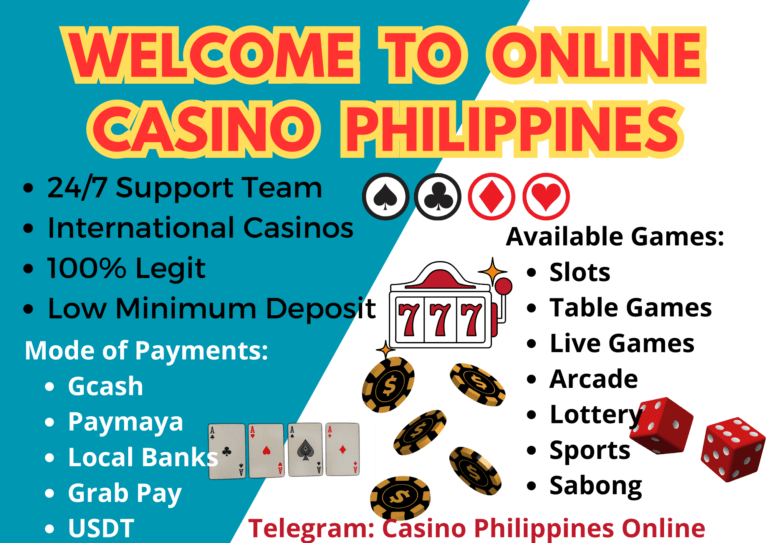 Casino Philippines Online – Gcash, PayMaya, Bank Cash In